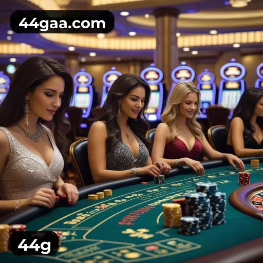 Cassino 44g: mesas, live e torneios 🍀